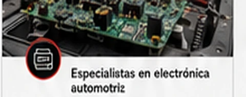 Electrónica automotriz avanzada