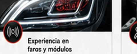 Experiencia en faros automotrices