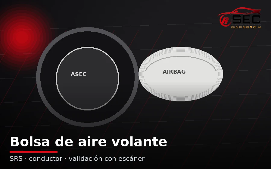 Bolsa de aire de volante