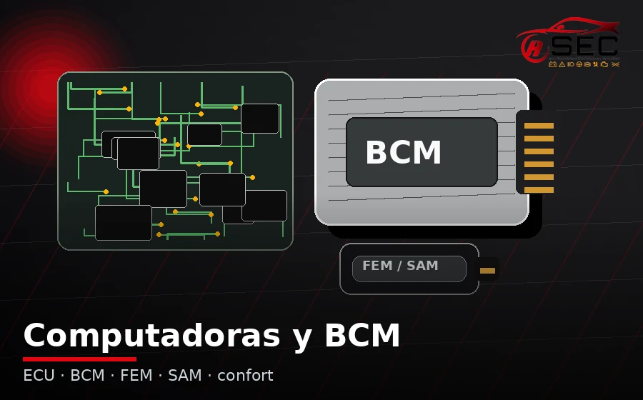 BCM / FEM / SAM / módulos de confort